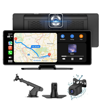 Visual Smart Drive – 10.26" screen with built-in dashcam, rearview camera and CarPlay