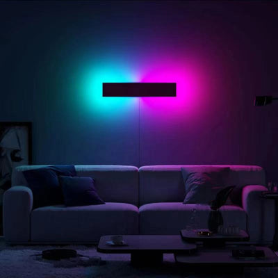 Visual GlowWall RGB – 80 cm wall lamp with smart app and dynamic light effect
