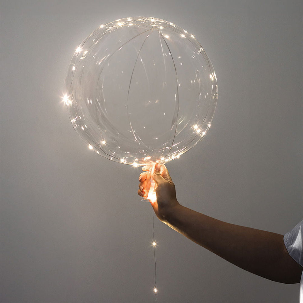 Visual LED Balloons – 10 party balloons with warm glow and wow effect